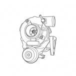 Turbină model TF035HL6b13TBVG Cod 49135-05610